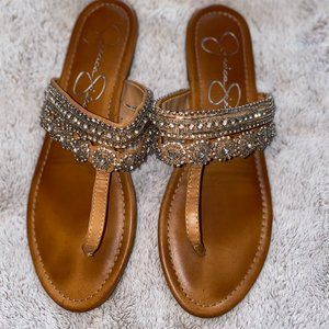 Jessica Simpson Embellished Sandals
